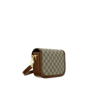 Gucci Brown Polyurethane Shoulder Bag