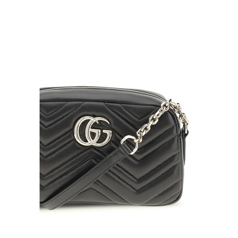 Gucci Black Calf Leather Shoulder Bag