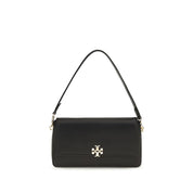 Tory Burch Black Calf Leather Shoulder Bag