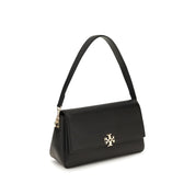 Tory Burch Black Calf Leather Shoulder Bag