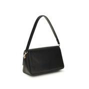 Tory Burch Black Calf Leather Shoulder Bag