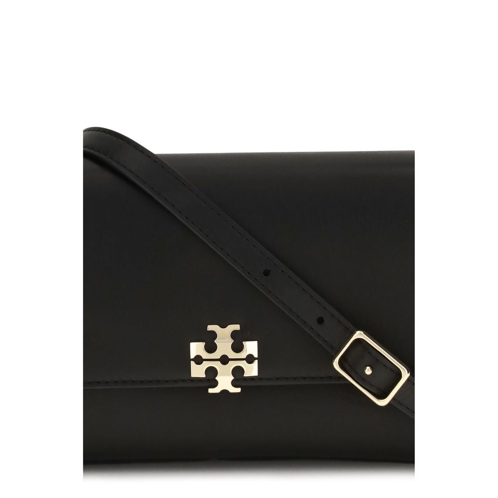 Tory Burch Black Calf Leather Shoulder Bag