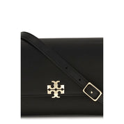 Tory Burch Black Calf Leather Shoulder Bag
