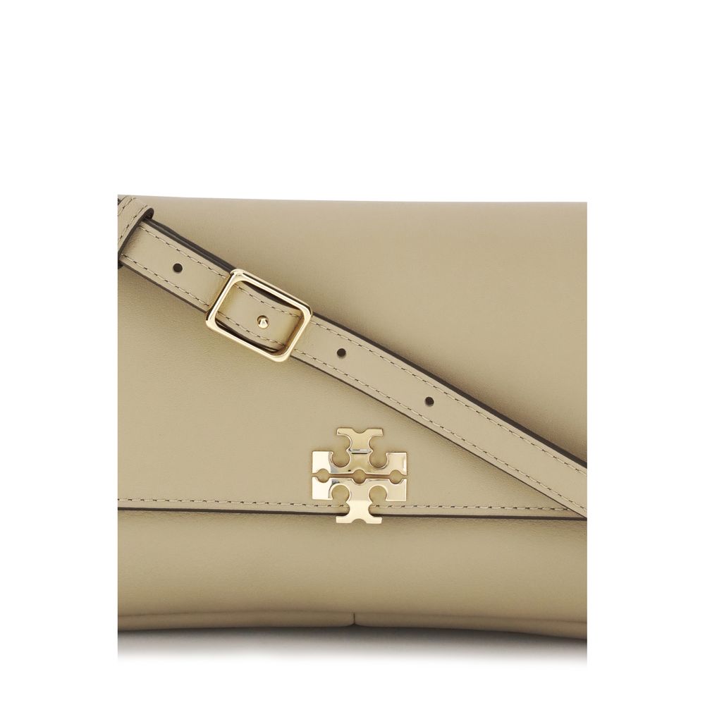 Tory Burch Beige Calf Leather Shoulder Bag