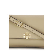 Tory Burch Beige Calf Leather Shoulder Bag