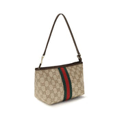 Gucci Beige GG Canvas Pouch