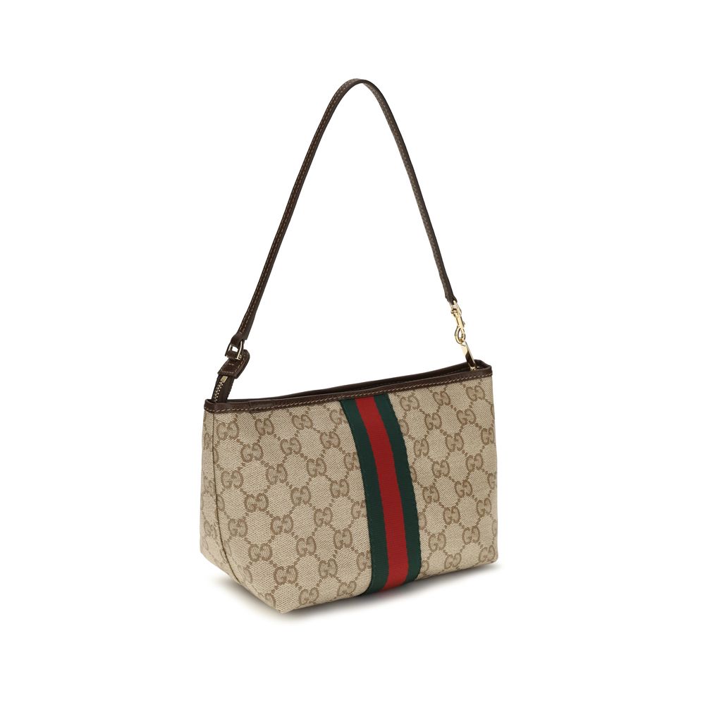 Gucci Beige GG Canvas Pouch