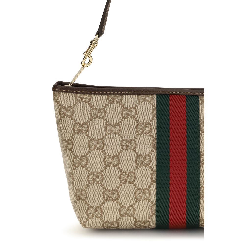 Gucci Beige GG Canvas Pouch