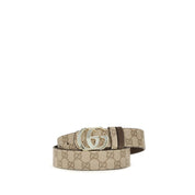 Gucci Beige Calf Leather Regular Belt