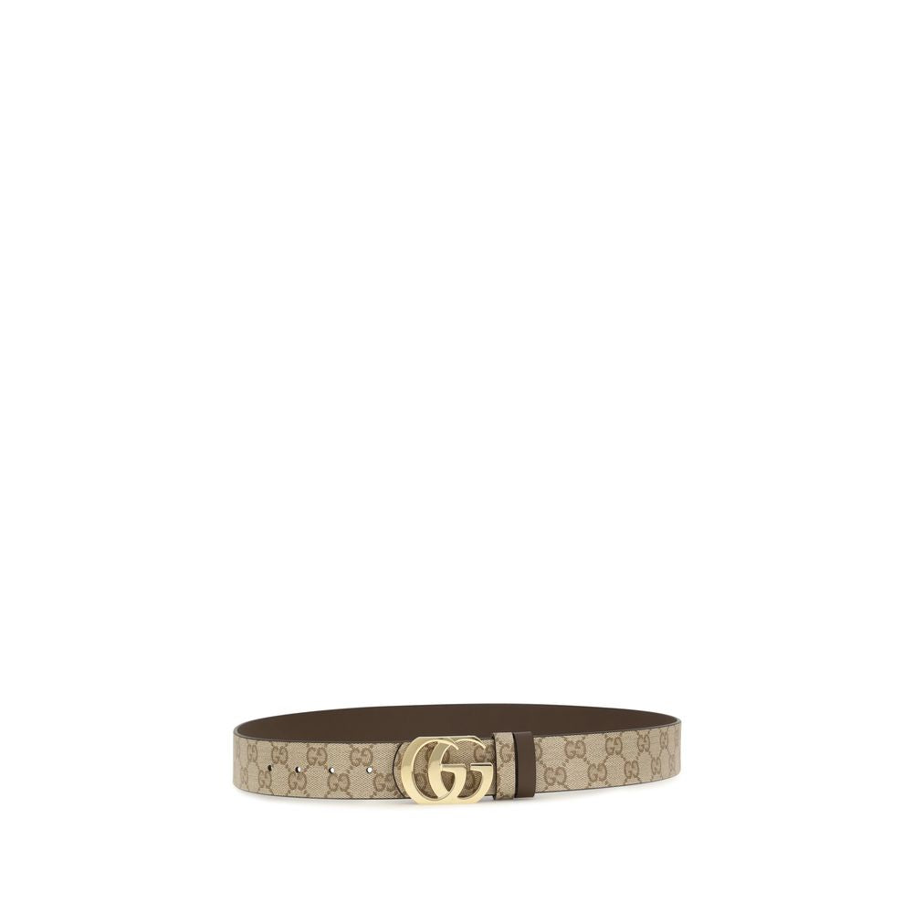 Gucci Beige Calf Leather Regular Belt