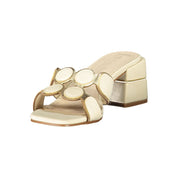 Laura Biagiotti Beige Polyurethane Sandals