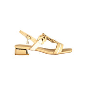 Laura Biagiotti Beige Polyurethane Sandals