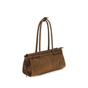 Prada Brown Calf Leather Handbag