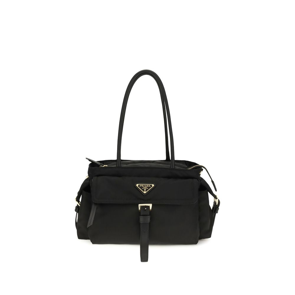 Prada Black Re-Nylon Shoulder Bag