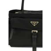 Prada Black Re-Nylon Shoulder Bag