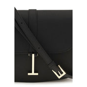 Tom Ford Black Calf Leather Shoulder Bag