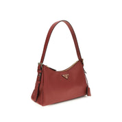 Prada Multicolor Calf Leather Shoulder Bag