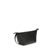 Gucci Black Fabric Clutch Bag