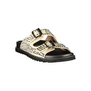 Laura Biagiotti Beige Polyurethane Slippers