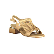 Laura Biagiotti Beige Polyurethane Sandals