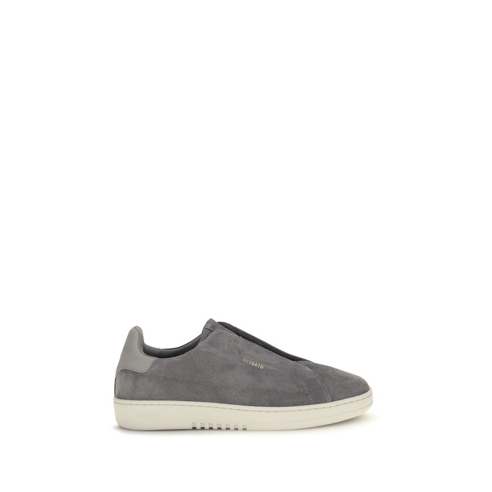 Axel Arigato Gray Calf Leather Low Top Sneakers
