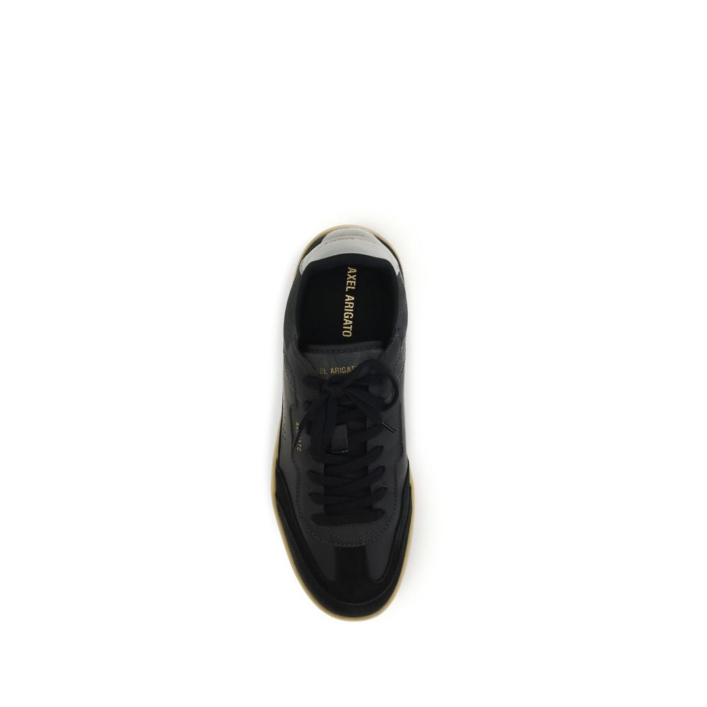 Axel Arigato Black Calf Leather Low Top Sneakers
