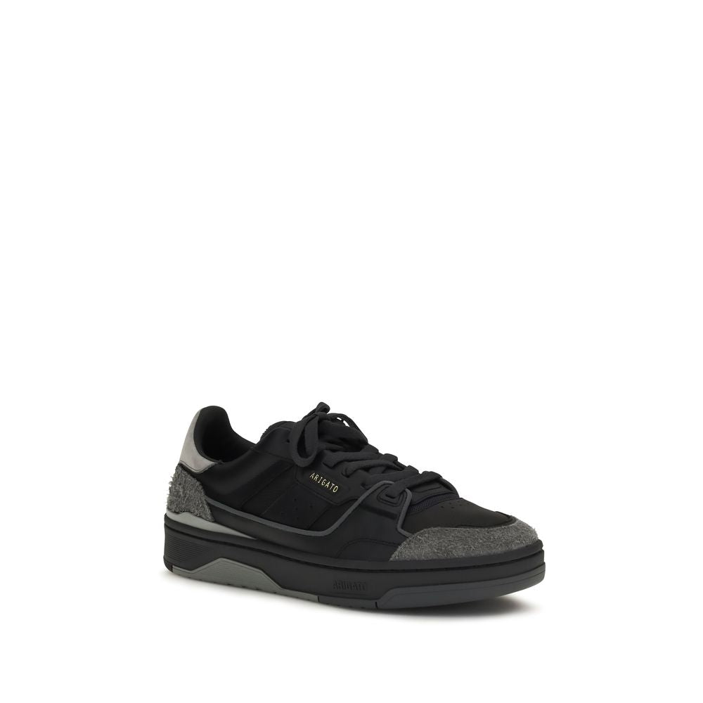 Axel Arigato Black Calf Leather Low Top Sneakers