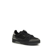 Axel Arigato Black Calf Leather Low Top Sneakers