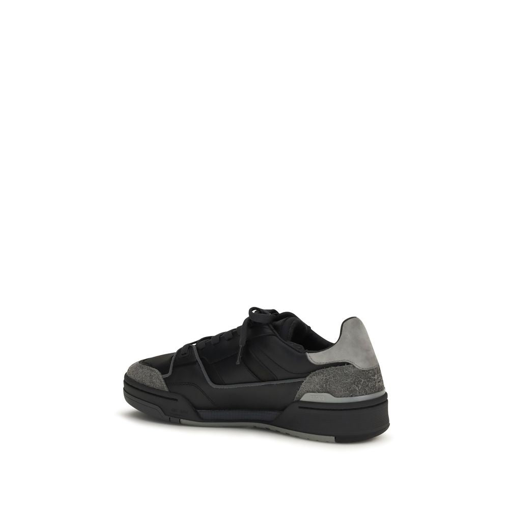 Axel Arigato Black Calf Leather Low Top Sneakers