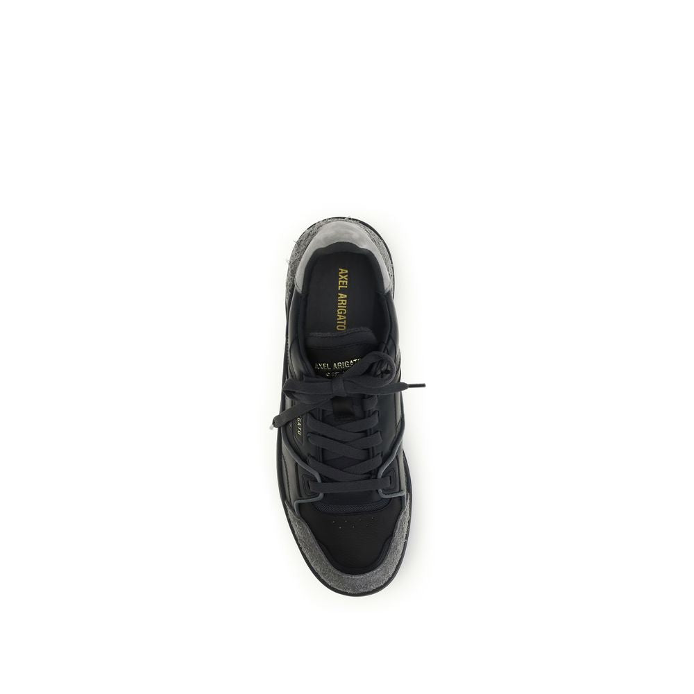 Axel Arigato Black Calf Leather Low Top Sneakers
