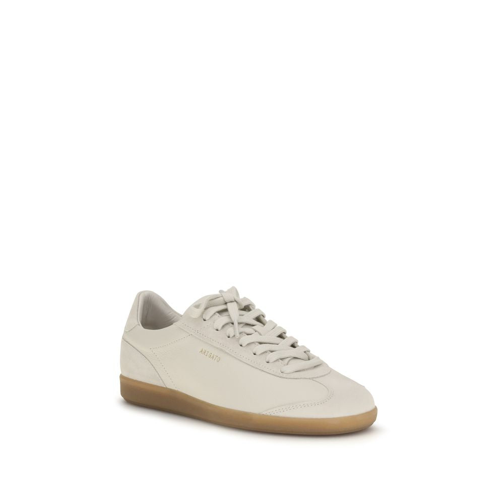 Axel Arigato Beige Calf Leather Low Top Sneakers
