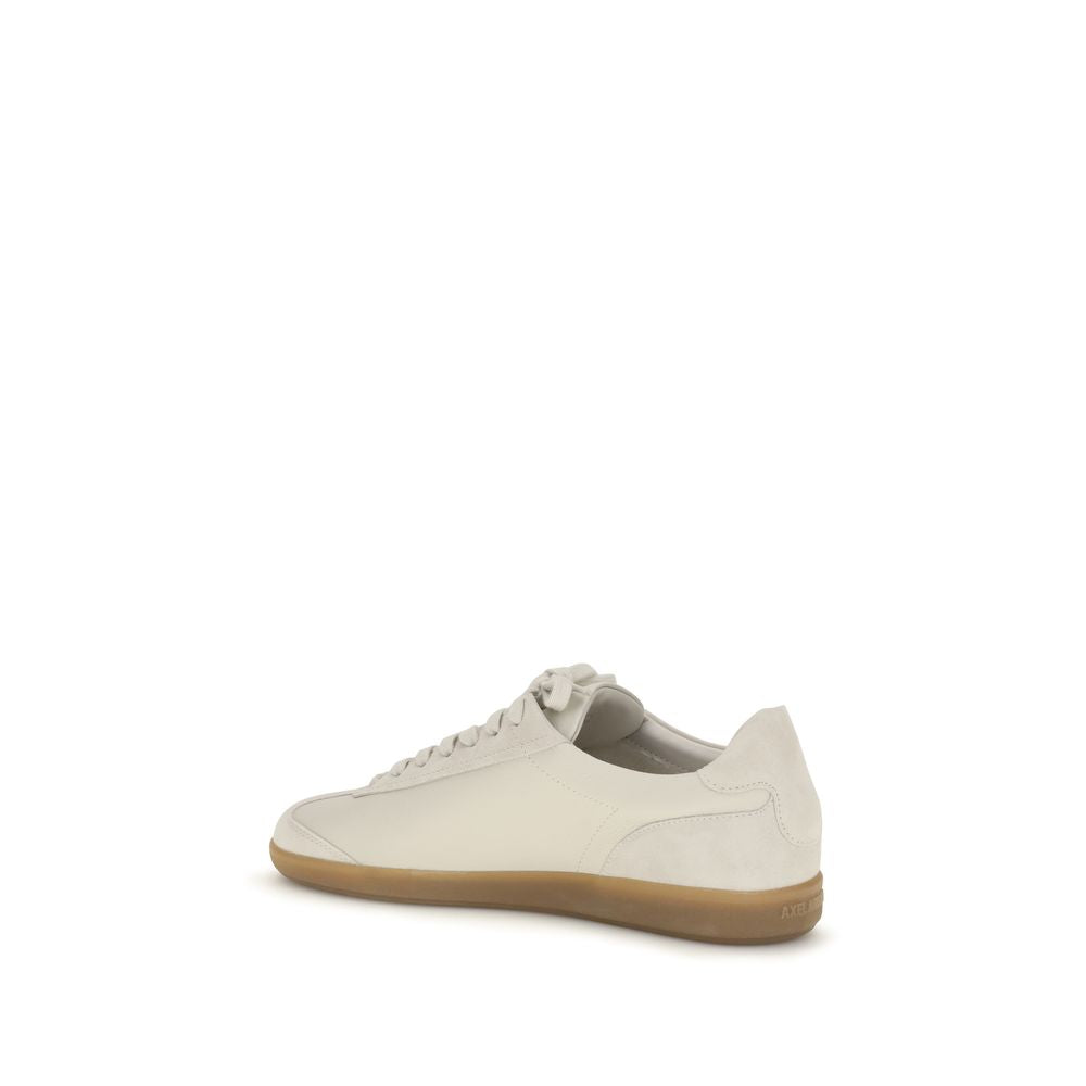 Axel Arigato Beige Calf Leather Low Top Sneakers