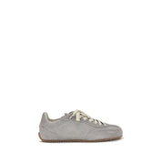 Axel Arigato Gray Calf Leather Low Top Sneakers