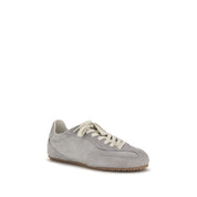 Axel Arigato Gray Calf Leather Low Top Sneakers