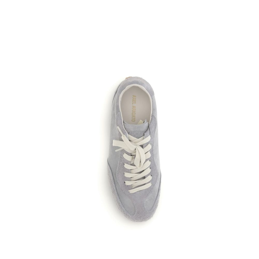 Axel Arigato Gray Calf Leather Low Top Sneakers