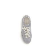 Axel Arigato Gray Calf Leather Low Top Sneakers