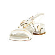 Laura Biagiotti White Polyurethane Sandals