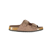 Laura Biagiotti Brown Polyurethane Sandals
