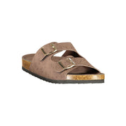 Laura Biagiotti Brown Polyurethane Sandals