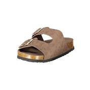 Laura Biagiotti Brown Polyurethane Sandals
