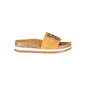 Laura Biagiotti Brown Polyurethane Slipper