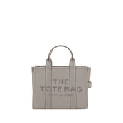 Marc Jacobs Gray Calf Leather Medium Tote Handbag