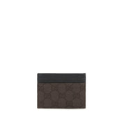 Gucci Brown Fabric Card Holder