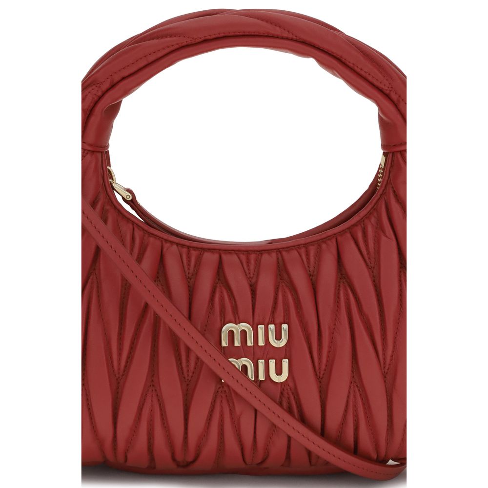 Miu Miu Multicolor Calf Leather Shoulder Bag