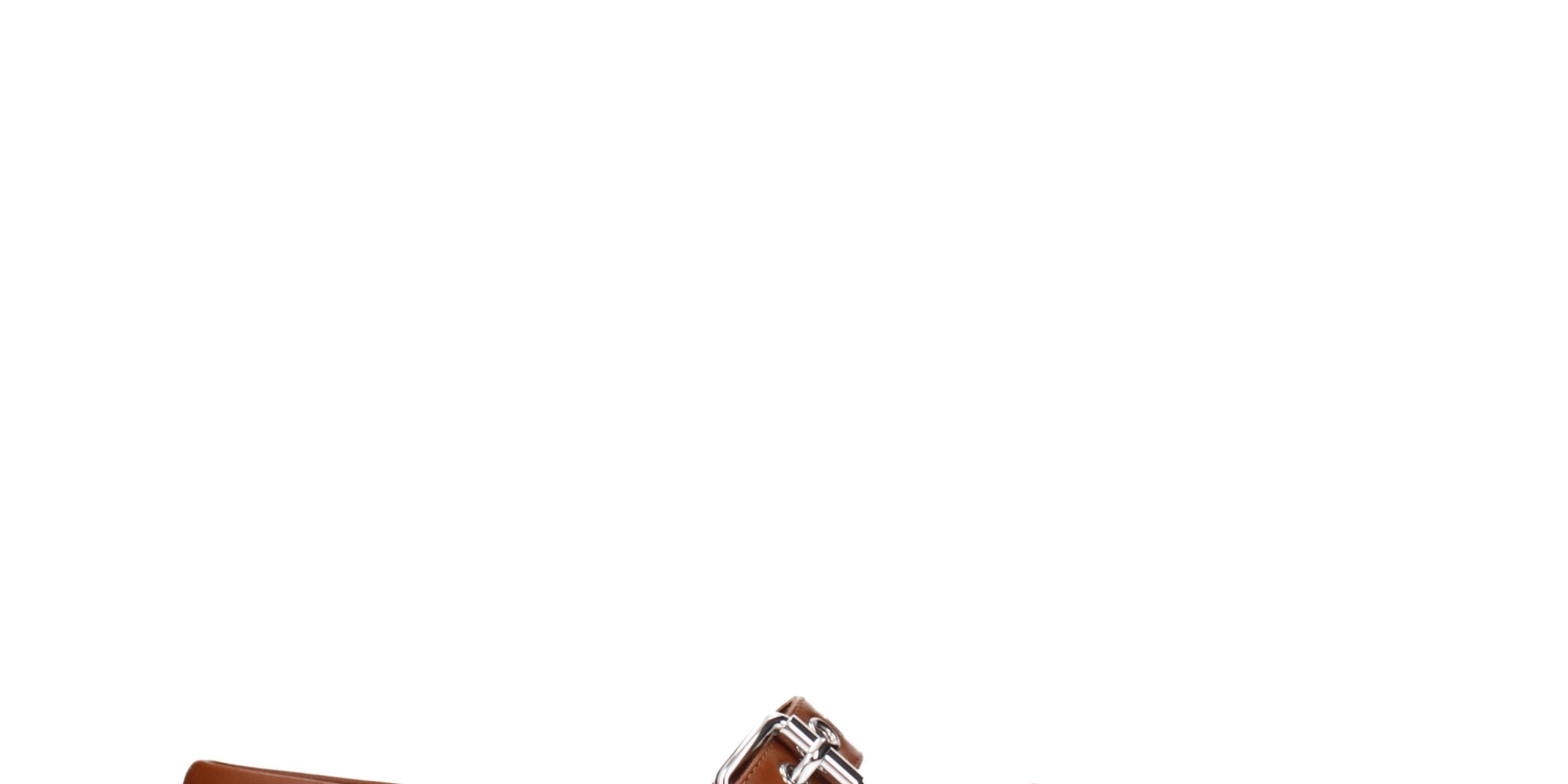 Miu Miu Brown Leather Ballet Flats
