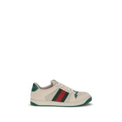 Gucci Beige Fabric Low Top Sneakers