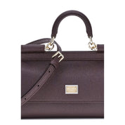 Dolce & Gabbana Brown Calf Leather Shoulder Bag