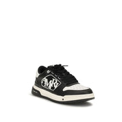 Amiri Black Calf Leather Low Top Sneakers