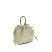 Chloé Gray Lambskin Nappa Shoulder Bag