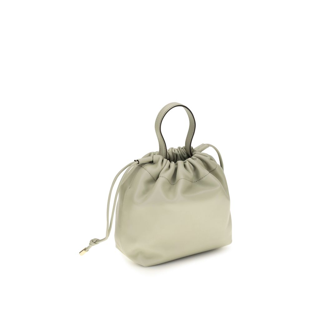 Chloé Gray Lambskin Nappa Shoulder Bag